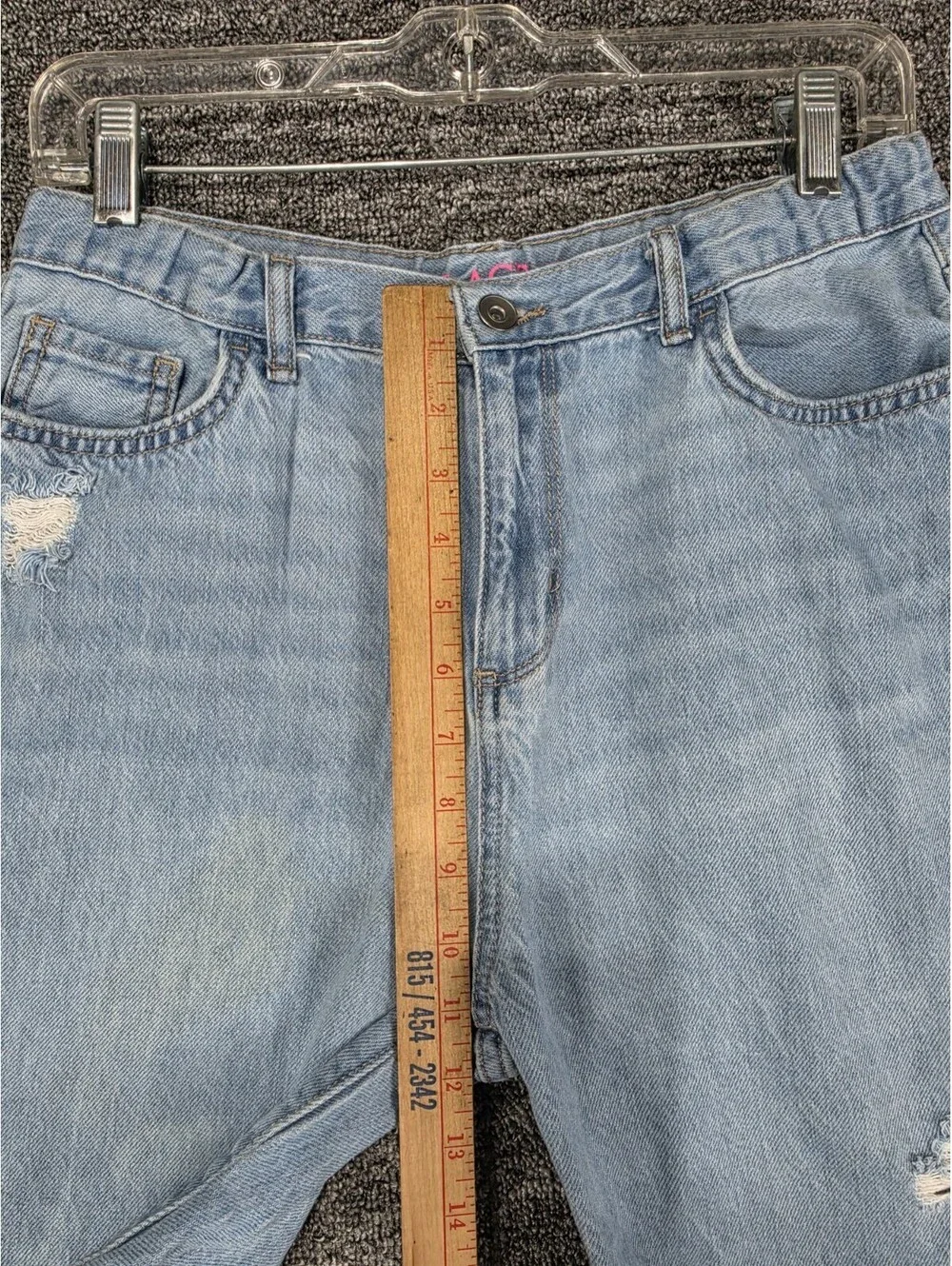 The Children's Place Girlfriend Copine Girls Denim Shorts 16 Plus Light